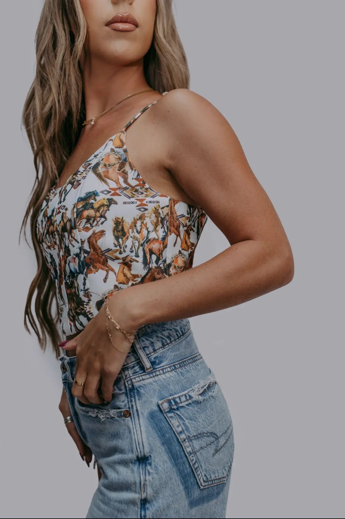 Buckaroo Corset Top