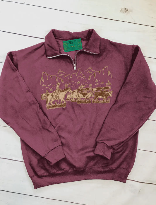 Cattle Drive Quarter Zip