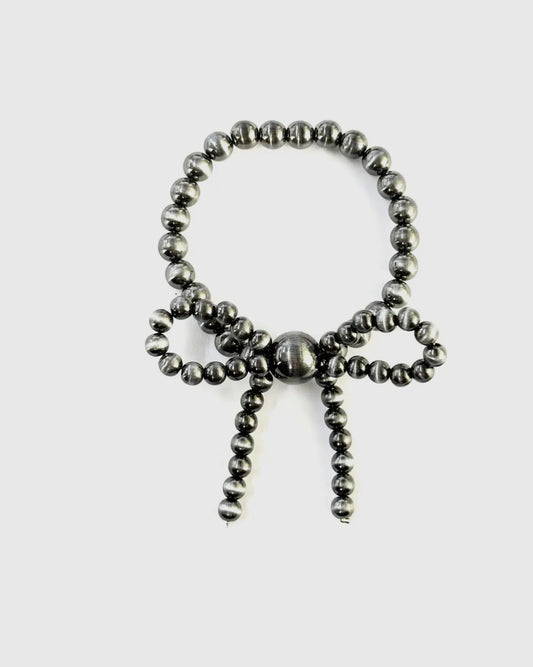 Navajo Pearl Bow Bracelet