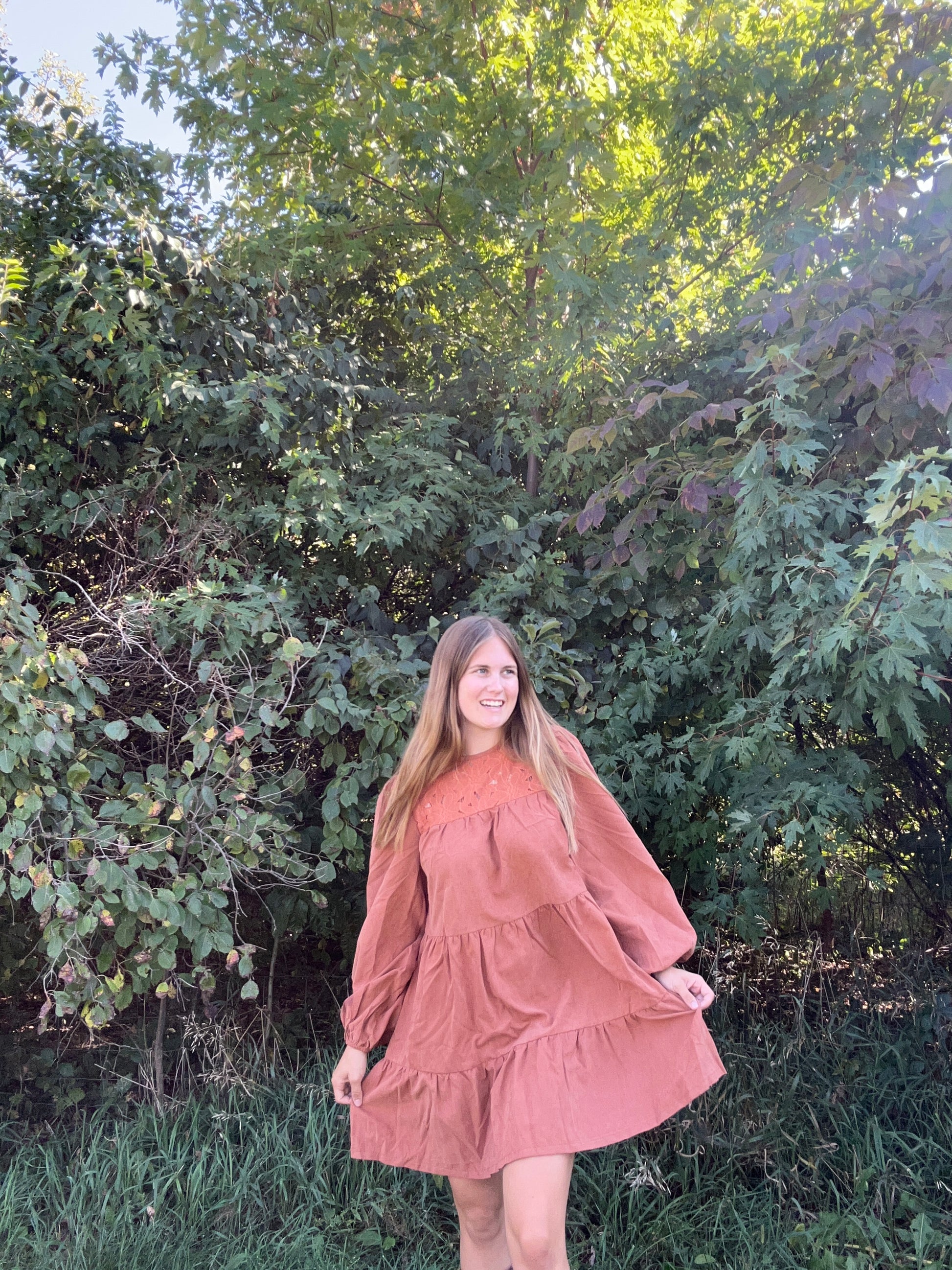 Autumn Dress Dust and Denim Autumn Dress Dust and Denim