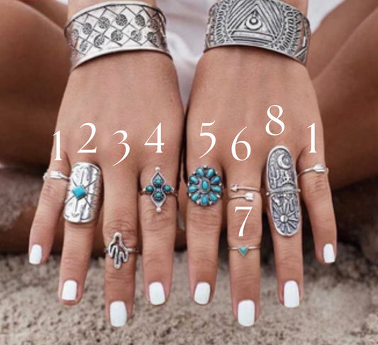 Turquoise Rings
